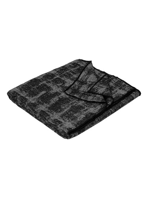Plaid 145x170 DELFT laine et lin - Kiabi Plaid 145x170 DELFT laine et lin - Kiabi