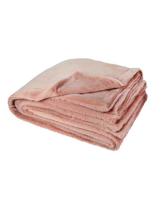 Plaid 150x200 MELLOW polyester - Kiabi Plaid 150x200 MELLOW polyester - Kiabi