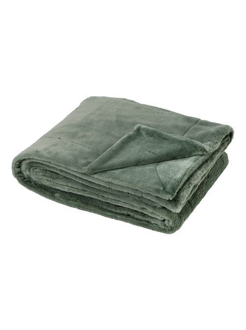 Plaid 150x200 MELLOW polyester - Kiabi Plaid 150x200 MELLOW polyester - Kiabi
