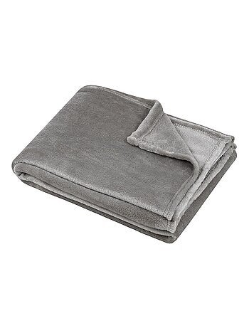 Plaid 130x160 cm Collection Confort anthracite