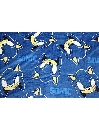Plaid à capuche - Sonic - 120x150 cm
