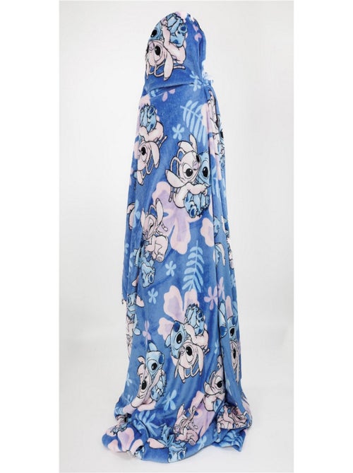 Plaid à capuche 120x150 cm Stitch & Angel (Lilo & Stitch) - Kiabi