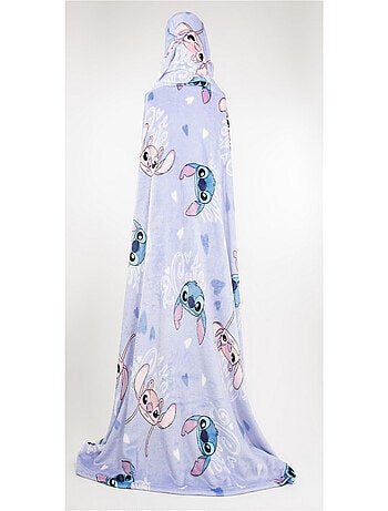 Plaid à capuche 120x150 cm Stitch & Angel (Lilo & Stitch)