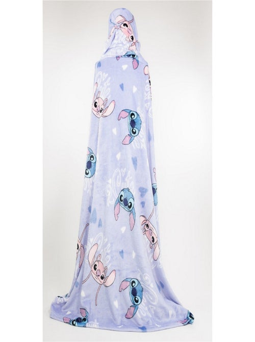 Plaid à capuche 120x150 cm Stitch & Angel (Lilo & Stitch) - Kiabi