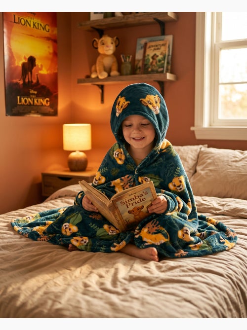 Plaid à Capuche Flanelle Le Roi Lion Simba 120x150cm – Doux et Chaud – Licence Officielle Disney - Kiabi Plaid à Capuche Flanelle Le Roi Lion Simba 120x150cm – Doux et Chaud – Licence Officielle Disney - Kiabi