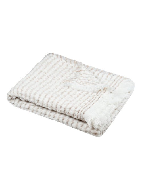 Plaid a franges Alfie - Kiabi Plaid a franges Alfie - Kiabi
