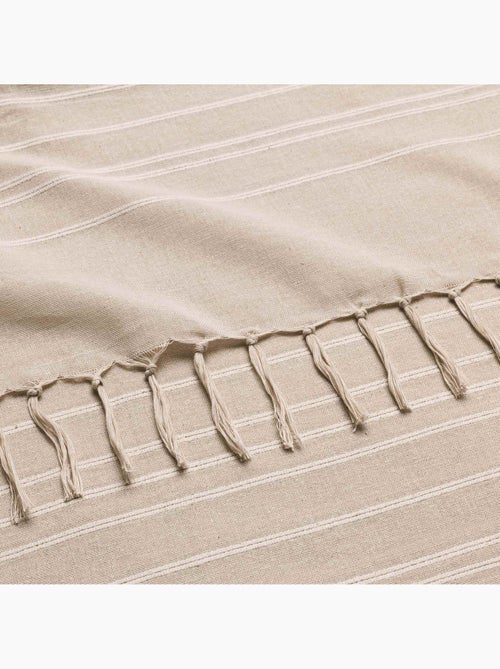 Plaid a franges Collection Lilia - Kiabi Plaid a franges Collection Lilia - Kiabi