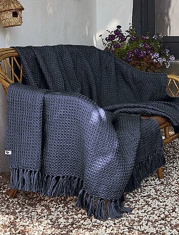 Plaid a franges Gabin