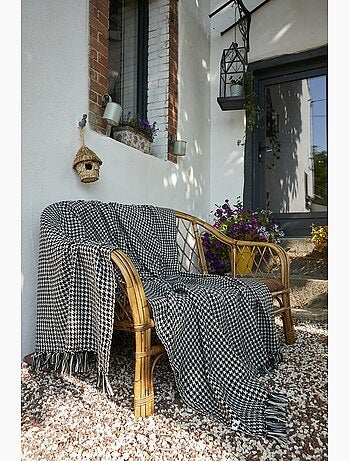 Plaid a franges Gaspard