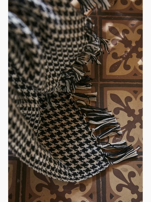 Plaid a franges Gaspard - Kiabi Plaid a franges Gaspard - Kiabi