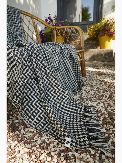 Plaid a franges Gaspard - Kiabi Plaid a franges Gaspard - Kiabi