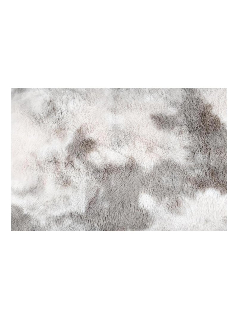 Plaid a poils doux Harald Beige - Kiabi
