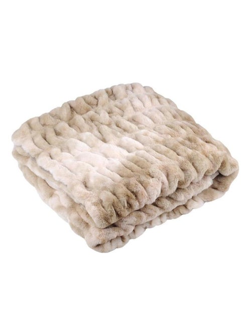 Plaid a poils doux Kalouga - Kiabi Plaid a poils doux Kalouga - Kiabi