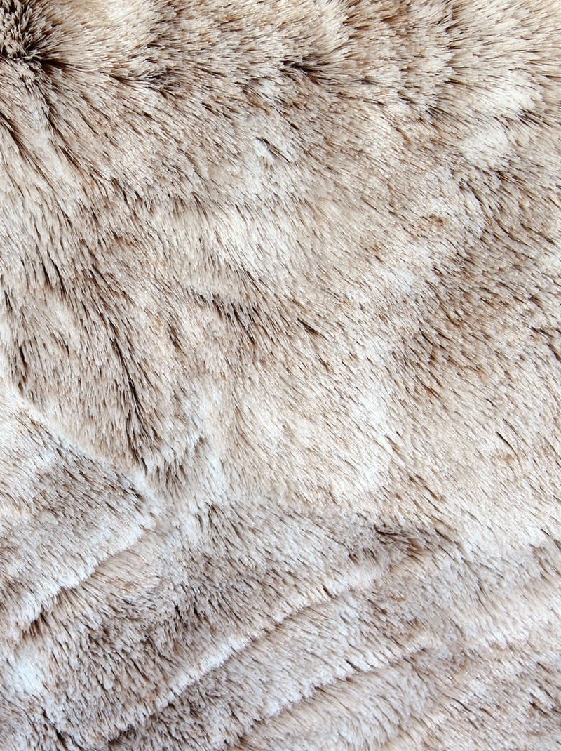 Plaid à poils doux TINN Marron - Kiabi