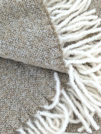 Plaid alpaga, mohair et laine LIMA