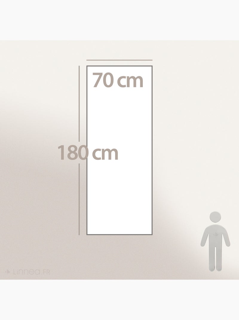 Plaid aspect mohair 100% polyester recyclé HYGGE Marron caramel - Kiabi