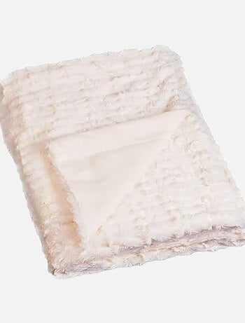 Plaid avec Imitation Fourrure