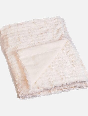 Plaid avec Imitation Fourrure