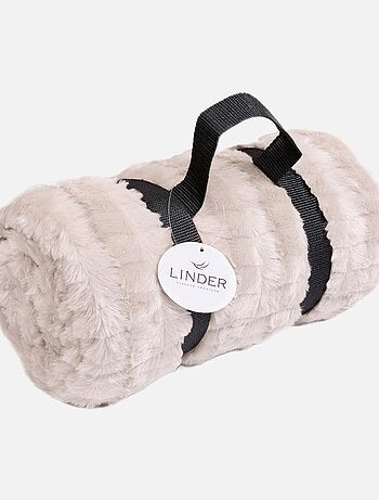 Plaid avec Imitation Fourrure