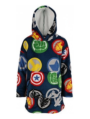 Plaid Avengers à Manches et Capuche Taille Unique S à L, MARVEL