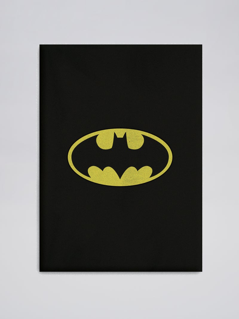Plaid 'Batman' noir - Kiabi
