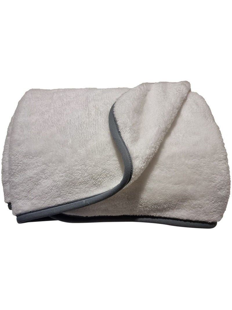 Plaid Bébé Blanc Gris - Kiabi