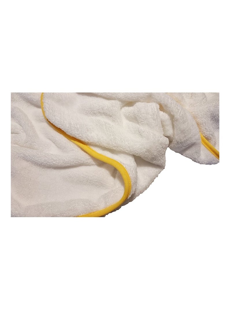 Plaid Bébé Blanc Jaune - Kiabi