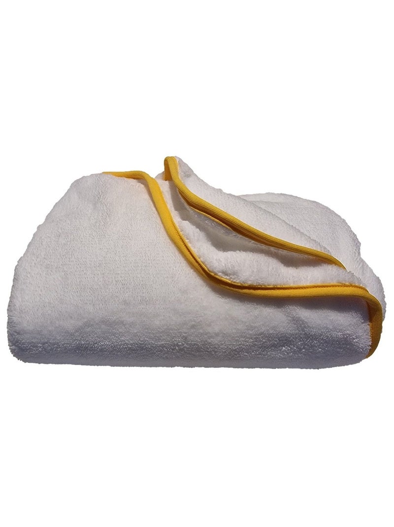 Plaid Bébé Blanc Jaune - Kiabi