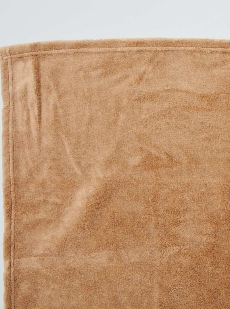 Plaid bébé polaire Beige - Kiabi