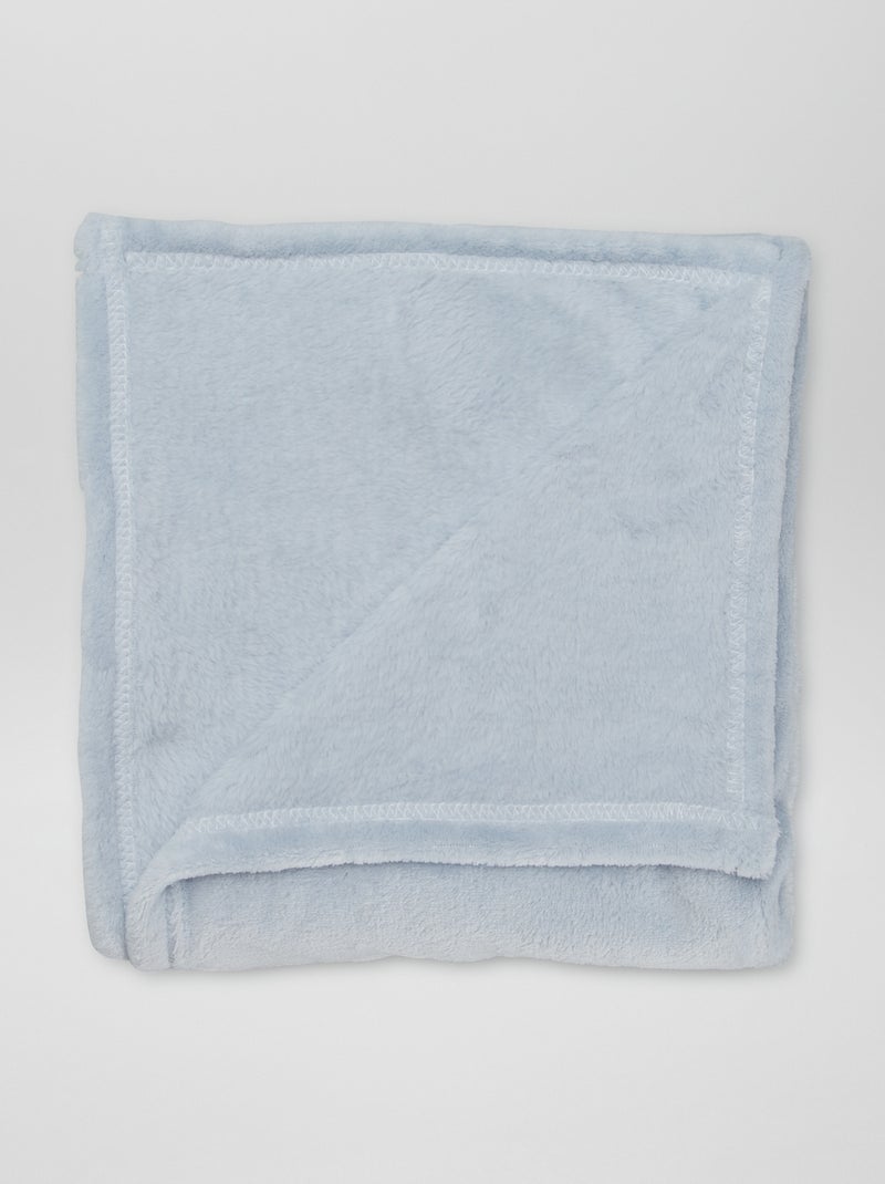 Plaid bébé polaire Bleu - Kiabi
