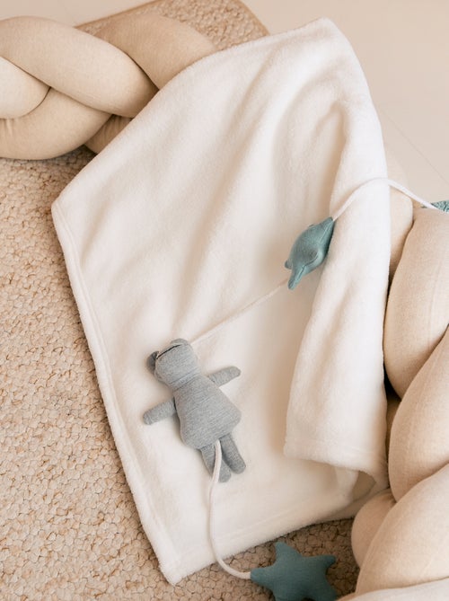 Plaid bébé polaire - Kiabi