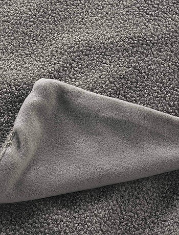 Plaid bouclette unie Wooly - Douceur D'intérieur