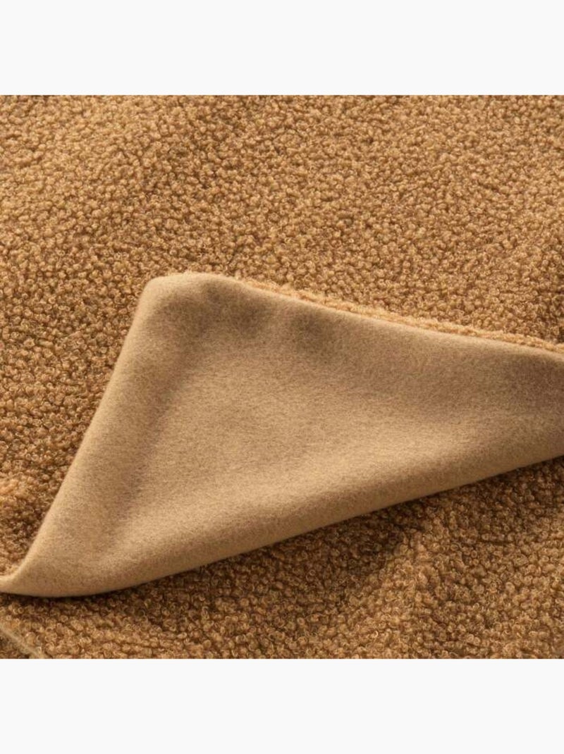 Plaid – Bouclette Unie – Wooly Camel - Kiabi