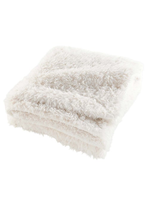 Plaid chaud imitation fourrure cocooning - Kiabi