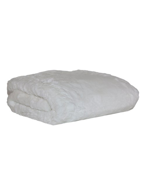 Plaid chaud imitation fourrure ultra douce - Kiabi