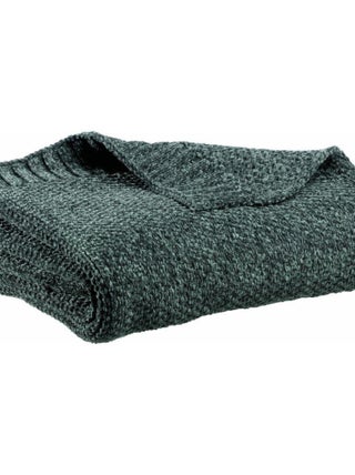 Plaid Chenille Tricotée