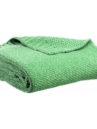 Plaid Chenille Tricotée