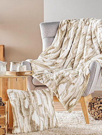 Plaid Cheyenne Imitation Fourrure / Sherpa