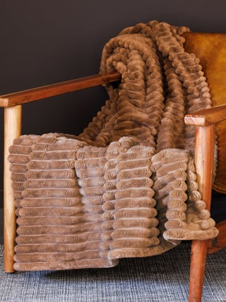 Plaid CHINCHILLA en velours jacquard