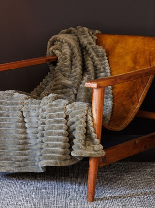 Plaid CHINCHILLA en velours jacquard
