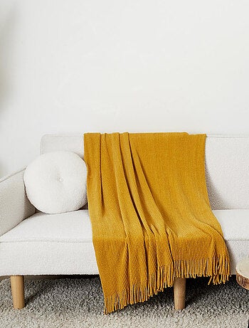 Plaid collection MIEL D'AUTOMNE