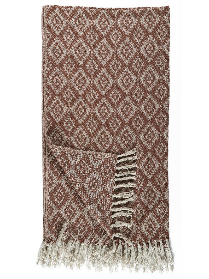 Plaid collection SUN Marron - Kiabi