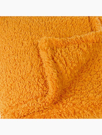 Plaid coloré - Effet mouton