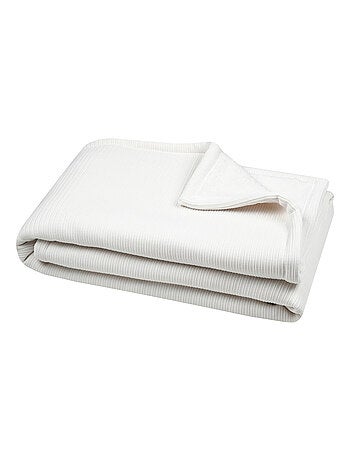 Plaid côtelé ultra doux