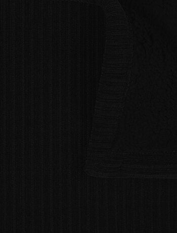 Plaid côtelé ultra doux