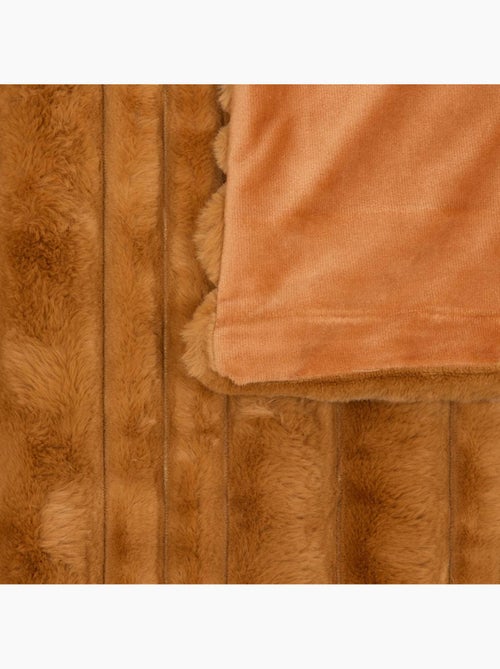Plaid Coti 120x160cm marron - Kiabi
