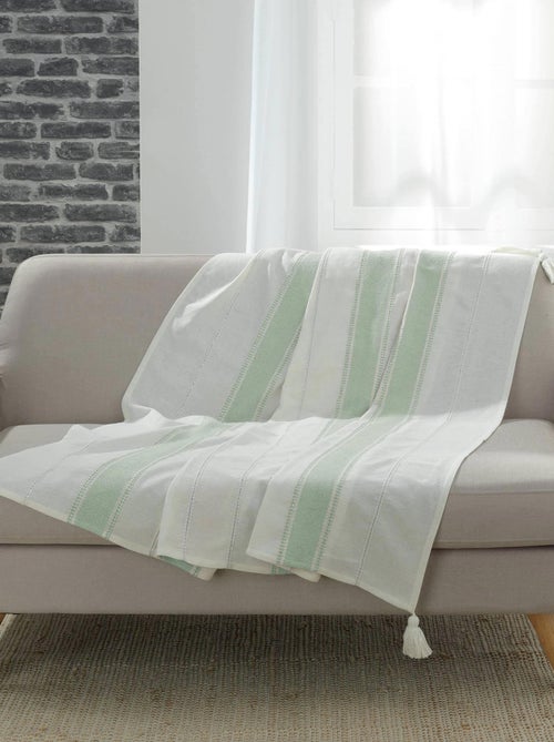 Plaid coton Collection Indira - Kiabi