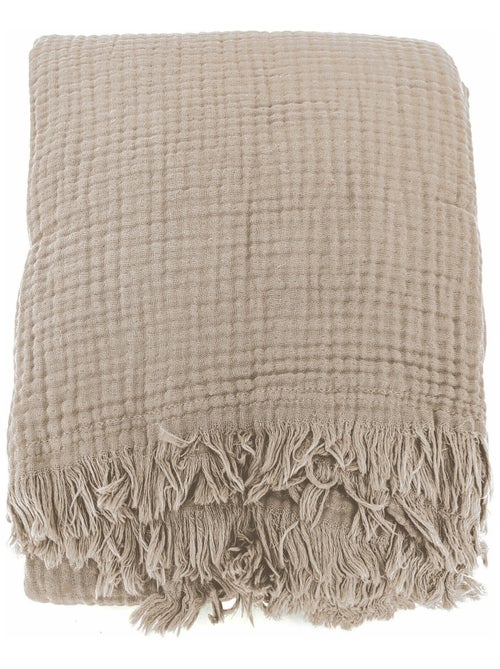 Plaid coton PAROS - Kiabi