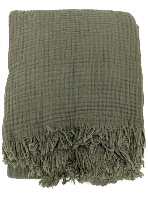 Plaid coton PAROS - Kiabi