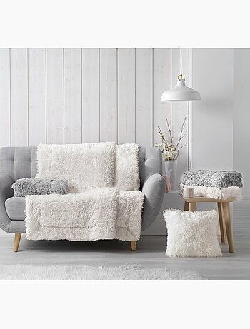 Plaid Couverture imitation Fourrure Collection Marilou